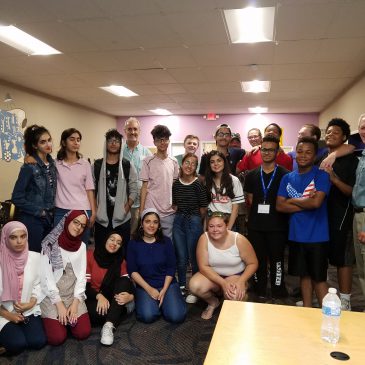 Iraqi teens visit Youth Development Program