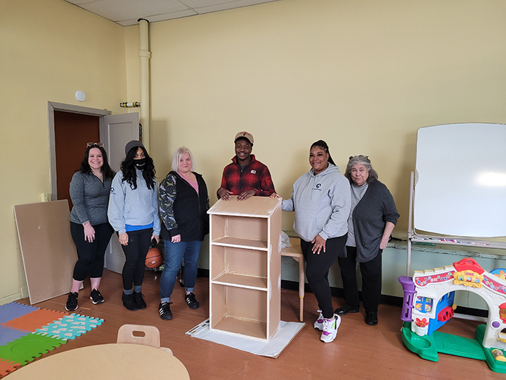 Santa Maria Community Services’ Project Advance AmeriCorps Dedicates Food Pantry in Lower Price Hill
